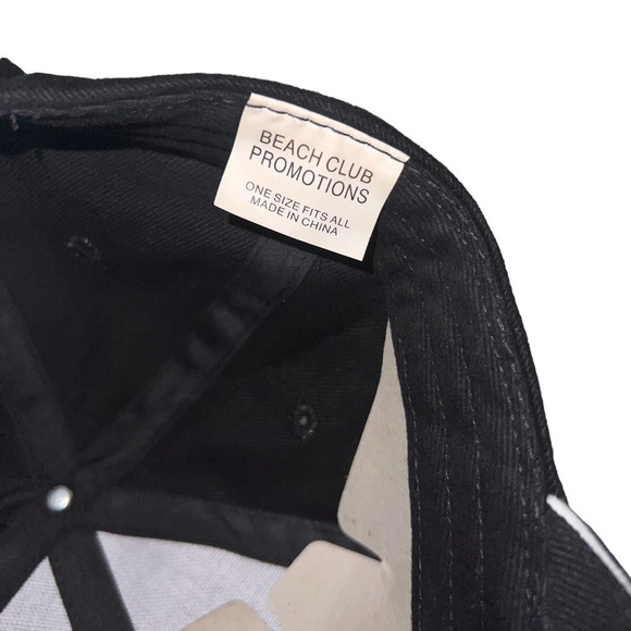 Bike Week 2006 Myrtle Beach Black Self Fastening Trucker Cap NWOT - Picture 10 of 10